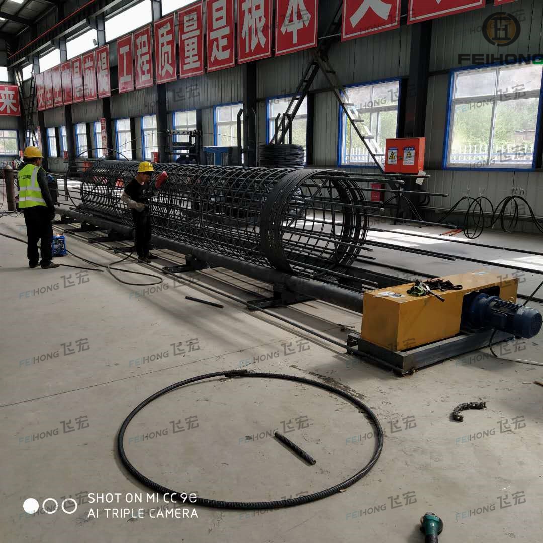 钢筋绕筋机进驻中铁十五局集团有限公司公路项目